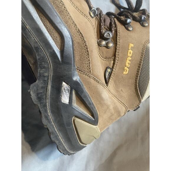 Lowa Renegade GTX Men's Mid Suede Leather Hiking Boot, Size 10.5M, Brown - Picture 15 of 16